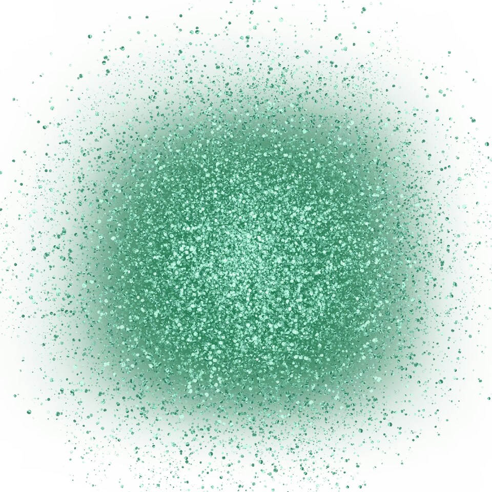 image 1 of Jenolite Multi-Surface Glitter Paint - Green - 400ml Spray Can - 3-Pack