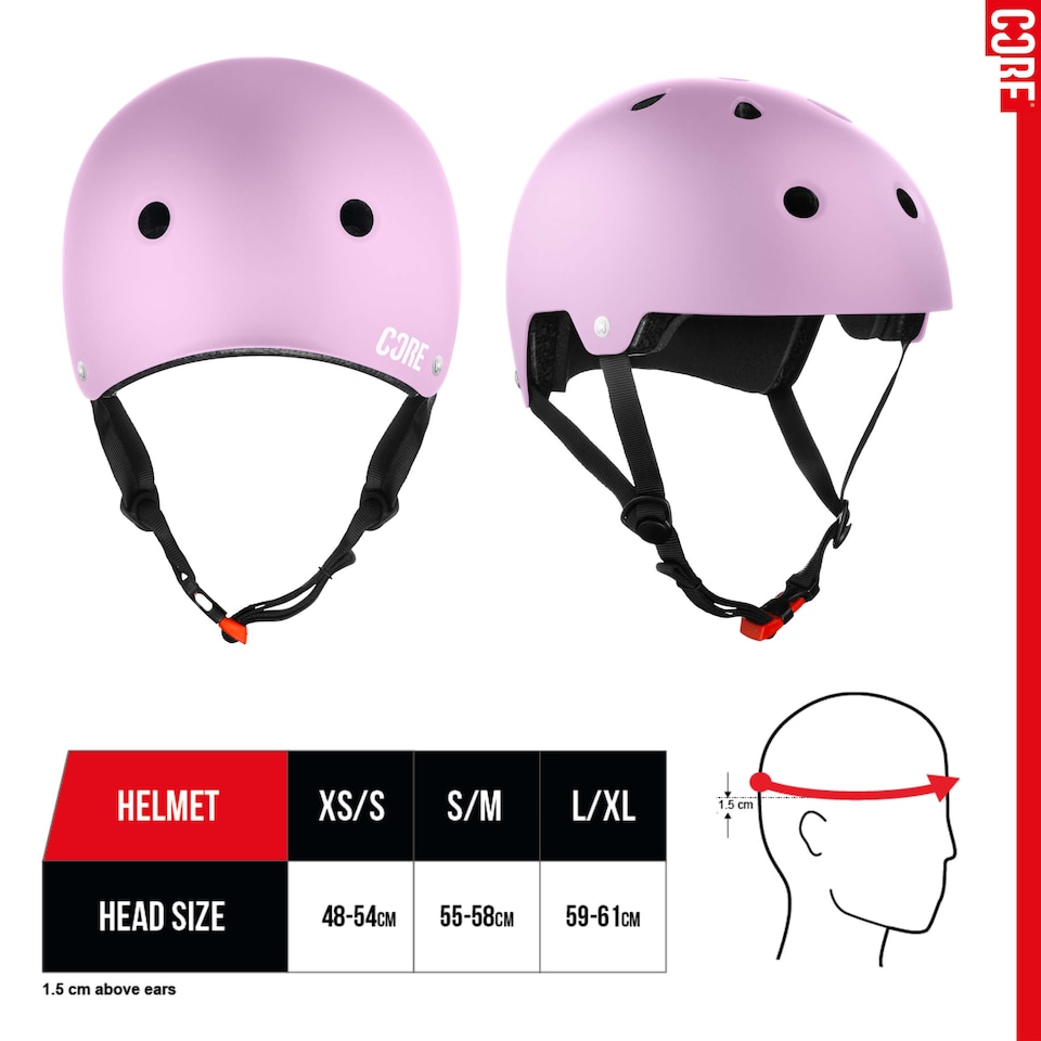 image 1 of CORE Action Sports Helmet
