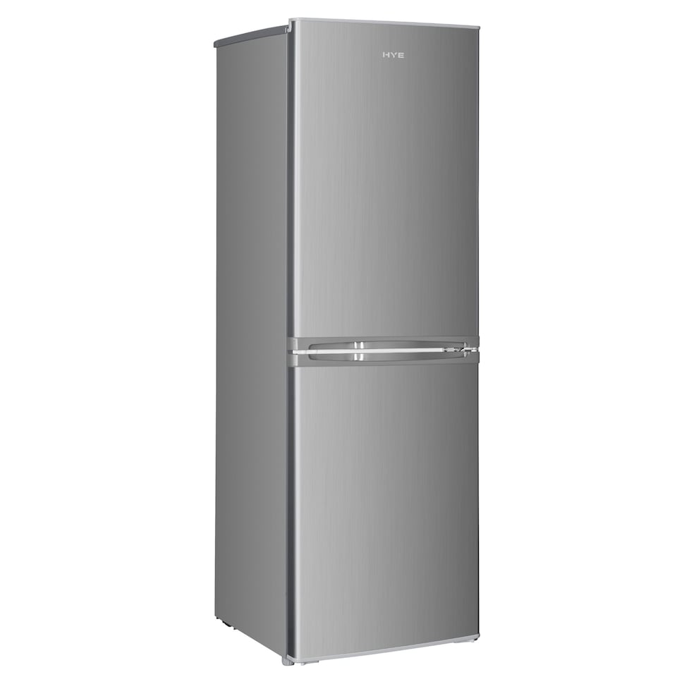 image 1 of HYE 50-50 Freestanding Fridge Freezer, 248 Litre, 55cm, Silver - RF01FF248S01