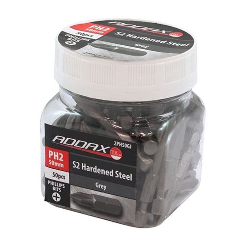 image 1 of Timco - S2 Driver Bits - PH (Size No.2 x 50 - 50 Pieces)