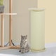 image 2 of PawHut Cat Scratching Post with Sisal Rope Soft Plush Anti-Tip, 85cm, Beige
