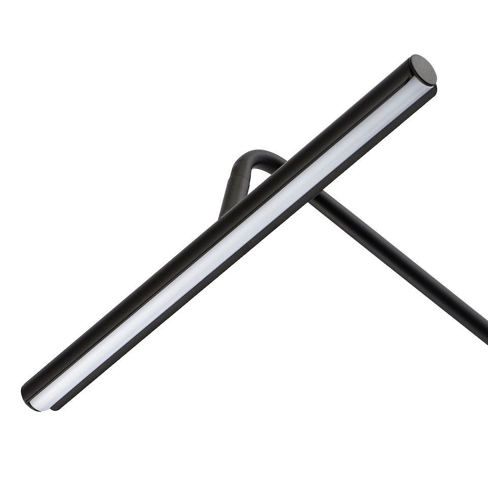image 1 of Black LED Picture Light Desk Lamp with Touch Dimmer | Black | Black | 1