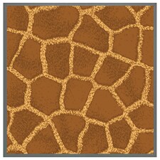 Giraffe print (Picture Frame) Grey | XS