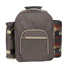 MidOcean High Park Picnic Backpack - Brown - One Size Brown