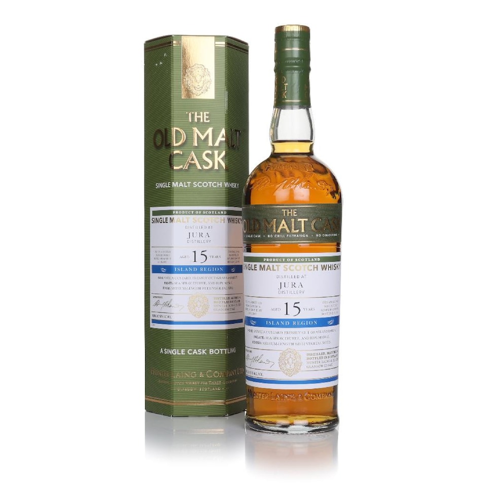 image 1 of Jura - Old Malt Cask Single Sherry Cask No. 21863 2009 15 year old Whisky | Multi | Vanilla custard, freshly cut grass and barley; Sea spray, lychee, and ripe mango | 1