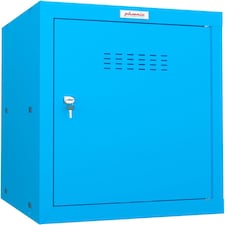 Phoenix CL Series CL0644BBK Size 3 Cube Locker in Blue with Key Lock