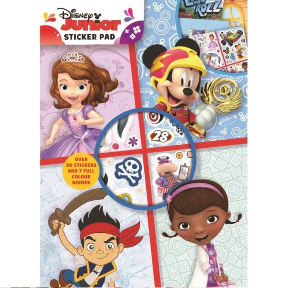 Disney Junior Sticker Pad - Multicoloured - One Size