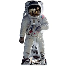 Buzz Aldrin Astronaut Moon Shot Lifesize Cardboard Cutout 187cm