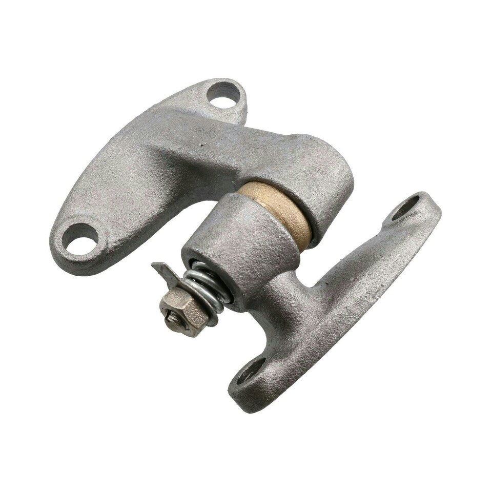 image 1 of 2 Pack Right Self Aligning Ball Joint Hinge Heavy Duty Locker Door Hatch | Silver