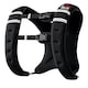 image 1 of HOMCOM 8KG Weighted Vest with Adjustable Straps, Pocket, Reflective Strips | Black