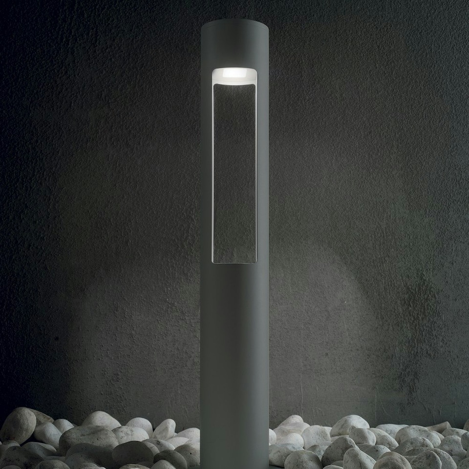 image 1 of Acqua 1 Light Outdoor Bollard Anthracite IP44, G9