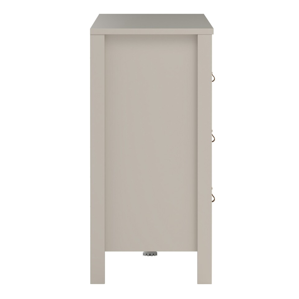 image 1 of Barcelona Double Dresser 4+4 Drawers in Cashmere Cream