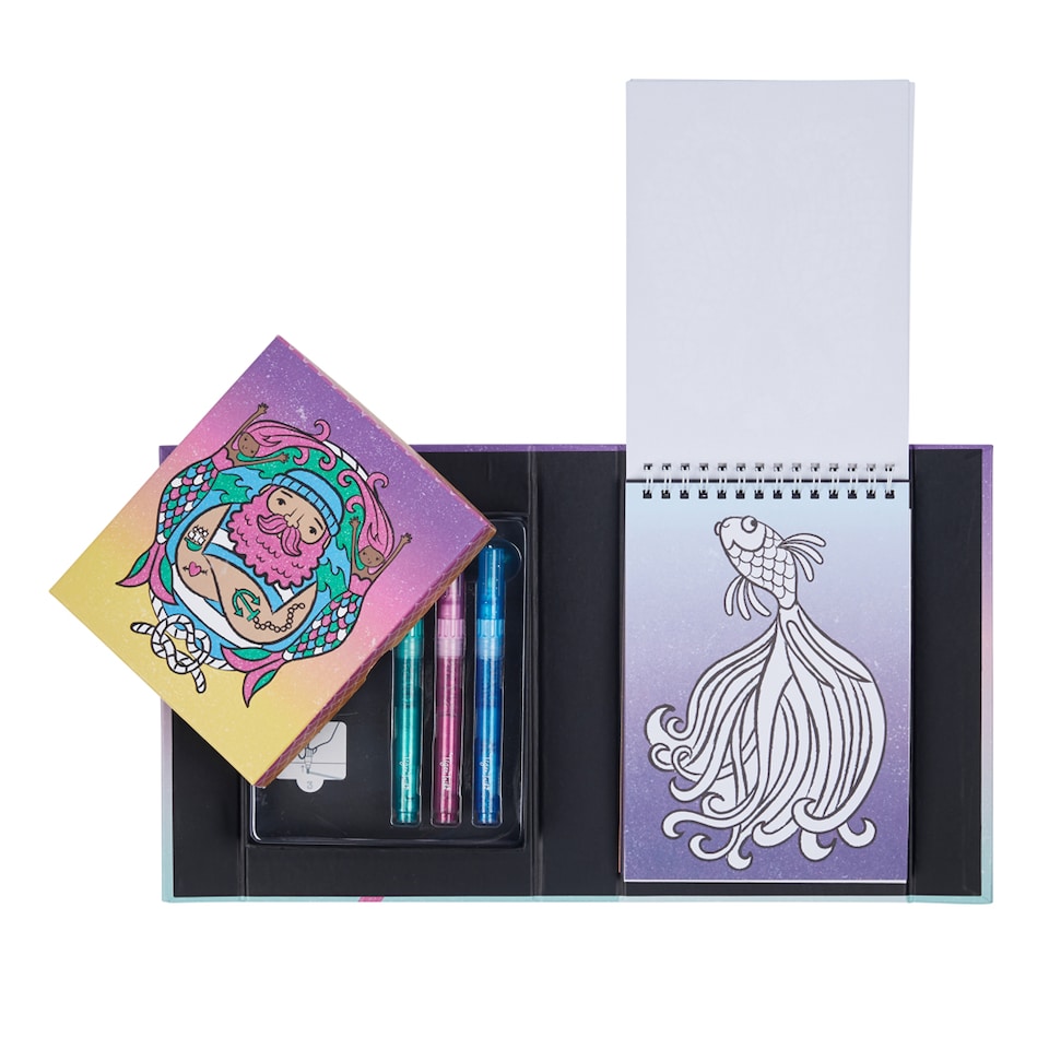 image 1 of Glitter Colouring Set - Ocean Dreams