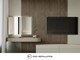 image 4 of Fuse Acoustic Wooden Reeded Wall Panel in Walnut Effect, 2.4m x 0.6m