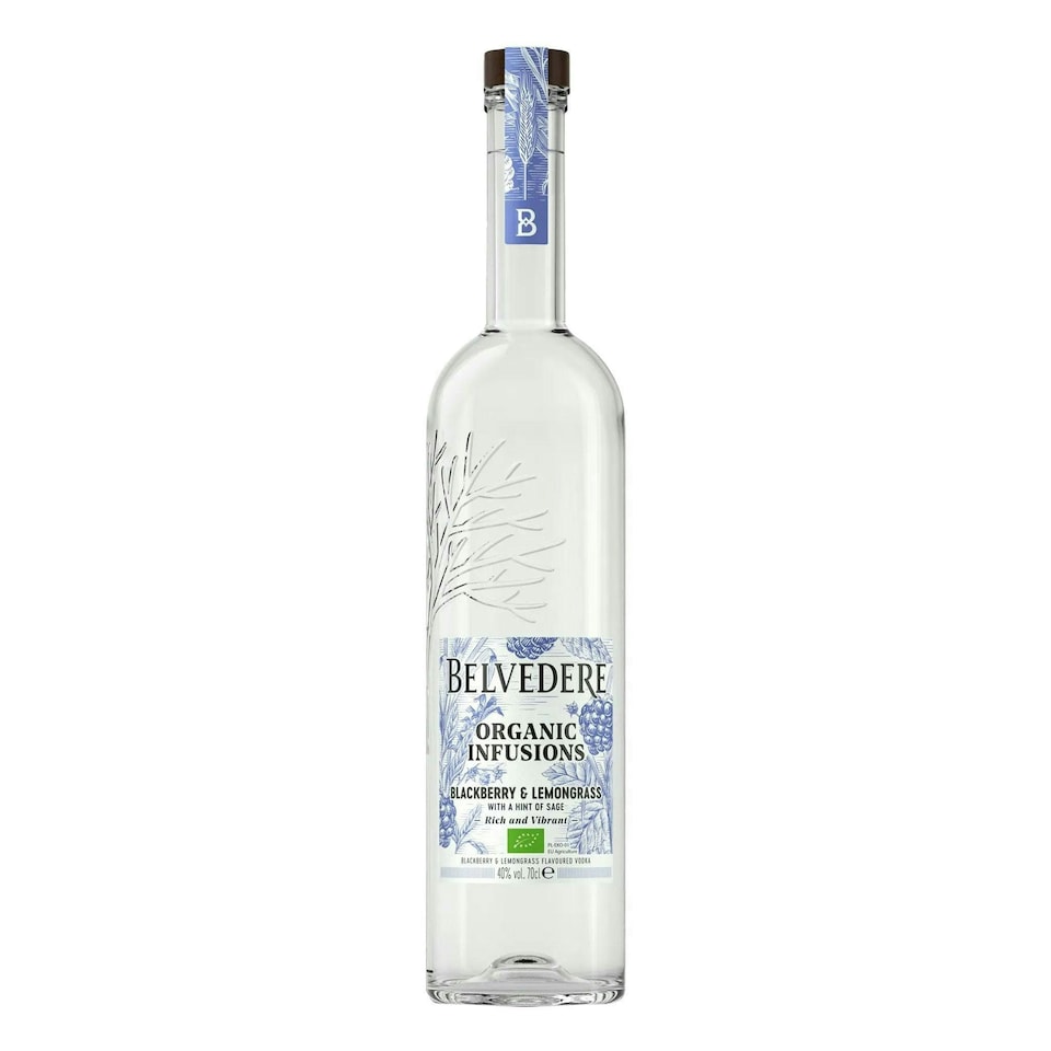 image 1 of Belvedere - Organic Infusions Blackberry & Lemongrass Vodka | Multi | Blackberry & Lemongrass | 1