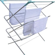 SupaHome 3 Tier Concertina Clothes Airer Grey