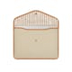 image 3 of Vinga Bosler Recycled Canvas Laptop Sleeve - Beige - One Size