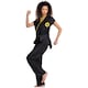 image 1 of Cobra Kai Unisex Adult Classic Costume Set - Black - L-XL One Size