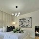 image 3 of Pedro 6 Light Pendant Ceiling Light Black