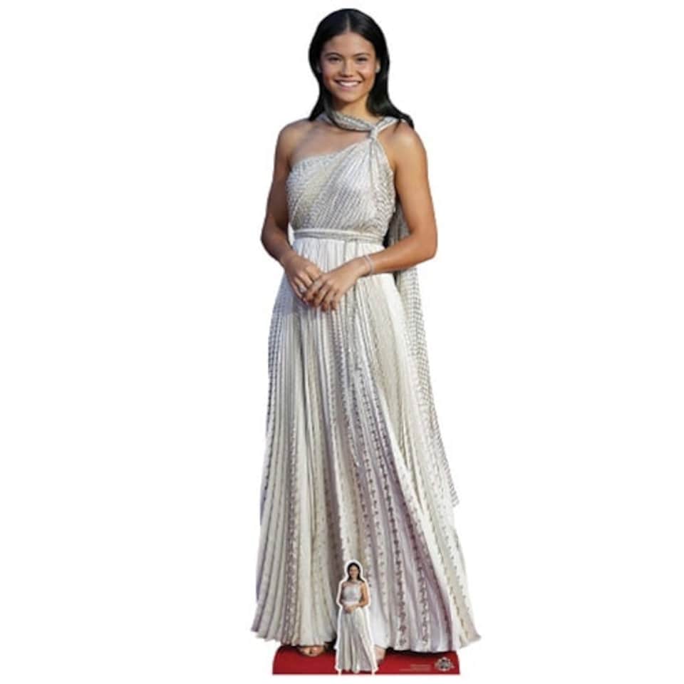 Emma Raducanu Lifesize Cardboard Cutout 176cm