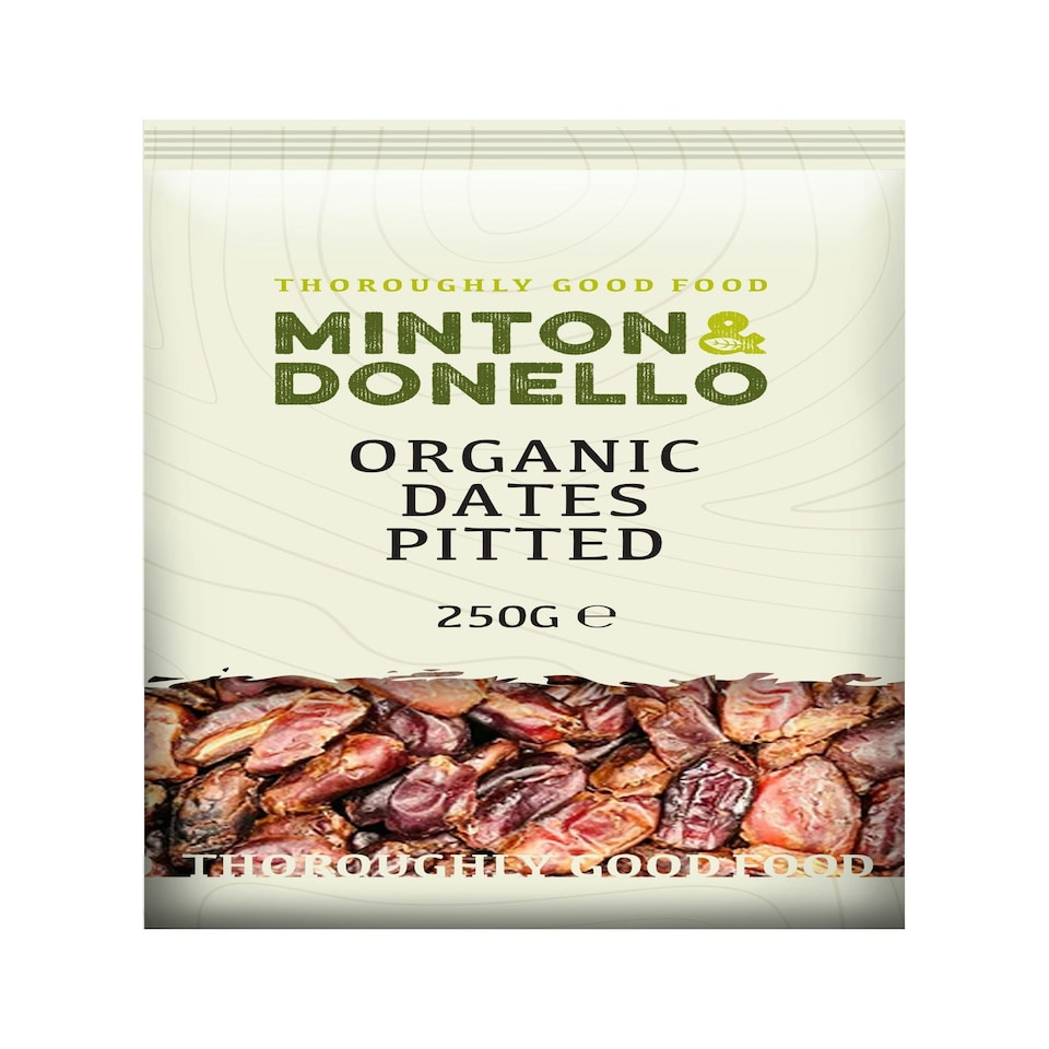 image 1 of Minton & Donello Organic Pitted Dates 6 x 250g | Multi