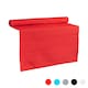 image 1 of Nicola Spring Ribbed Cotton Table Runner - 48 x 183cm - Red | Red | Red
