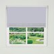 image 2 of 60cm White Straight Diamante Edge Border Roller Blind