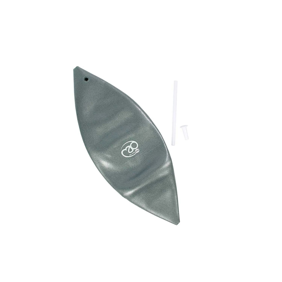 image 1 of Pilates-Mad Exer-Soft Soft Exercise Ball - Graphite - 12in