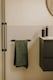 image 4 of Cosmic Wall Mounted Towel Rack with Black Matte Finish for Bathroom 41 cm