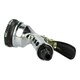 image 2 of Metal Hose Pipe Watering Spray Gun Nozzle 6 Function Rubber Non-Slip Grip