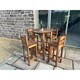 image 1 of Traditional Deluxe Alfresco Bar Set Four Seater
