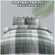 image 5 of VELVETIO Dartmouth Check Complete Duvet Cover Set with Fitted Sheet Soft Polycotton Bedding Sets Multi | King