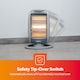 image 4 of GEEPAS 1200W Halogen Heater, Grey
