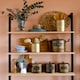 image 3 of Gold Utensil Jar