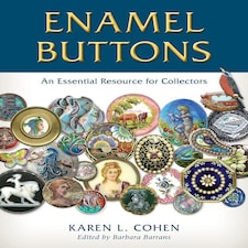 Enamel Buttons by Karen L. Cohen