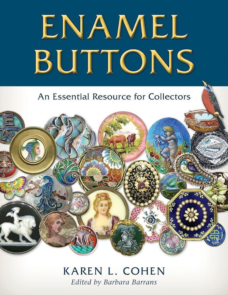 Enamel Buttons by Karen L. Cohen