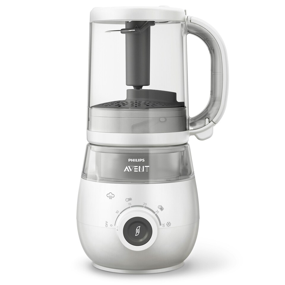 image 1 of Philips Avent SCF883/02 Premium 4-in-1 Baby Food Steamer and Blender