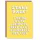 image 1 of Lot Candles Stand Back Fun Joke Humour Funny Birthday Card