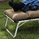 image 9 of Outsunny Sun Lounger Cushion Only, Garden Lounge Chair Cushion | Brown | Khaki | 1