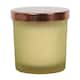 image 2 of Something Different New Moon Wild Orange Scented Candle - Yellow/Frosted - One Size
