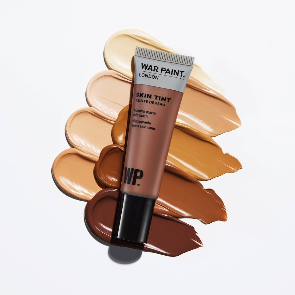 image 1 of War Paint for Men Skin Tint, Matte Natural Finish, Tinted Face Moisturiser with Niacinamide, Hydrates and Evens Out Skin Tone, Lightweight Formula, Shade T2 30ml