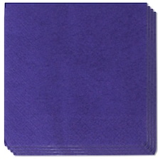 Purple Luncheon Napkins 33cm 2Ply - Pack of 20