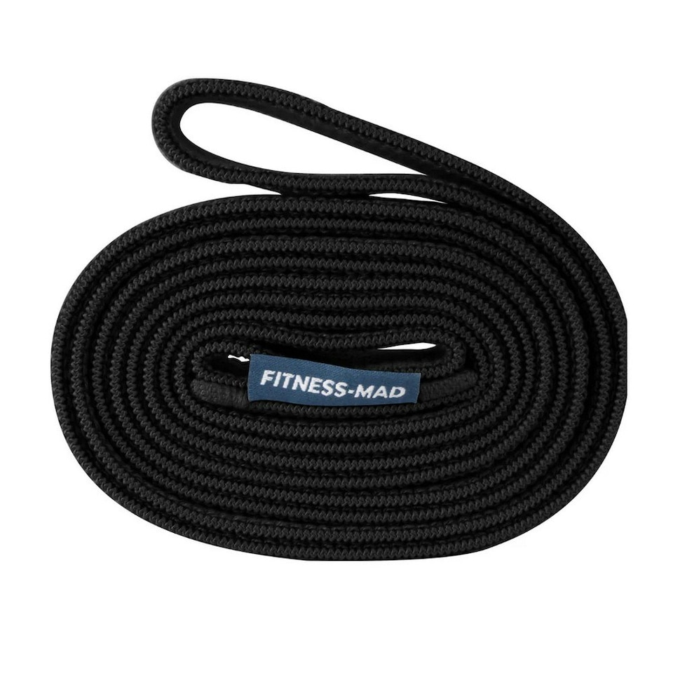 image 1 of Fitness Mad Fabric Loop Resistance Band - Black - Strong
