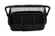 image 3 of Rustc Black Rattan And Bamboo Caddy Basket | Black