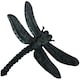 image 6 of Green Metal Dragonfly Garden/Home Wall Art Ornament 35x28cm Inddor/Outdoor