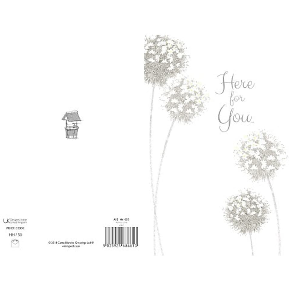 image 1 of Here For You Sympathy Card