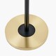image 5 of Black and Gold Metal Rise and Fall Floor Lamp Black | Gold