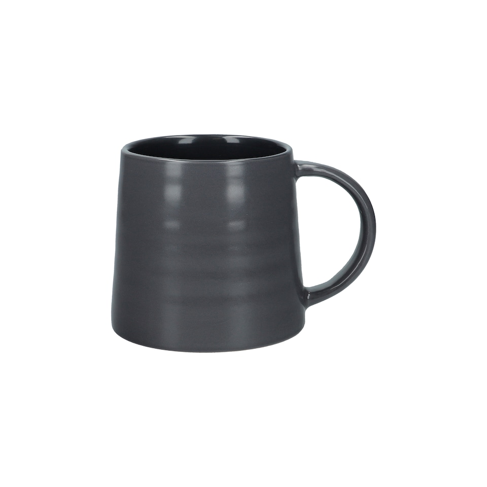 image 1 of Mikasa Serenity Ceramic 440ml Slate Grey Mug | Grey
