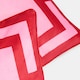 image 4 of OHS 2 x Square Print Matte Velvet Decorative Cushion Covers | Pink | Hot Pink
