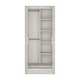 image 9 of Angel Package - 1 Drawer Bedside Cabinet, Chest of 5 Drawers and 2 Door 2 Drawer Fitted Wardrobe